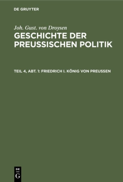Friedrich I. Konig Von Preußen