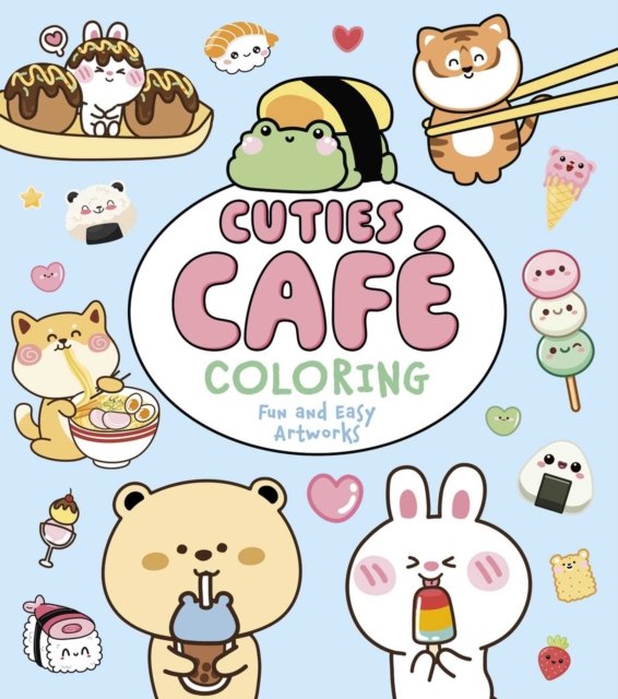 Cuties Cafe Coloring