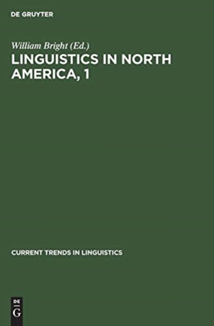 Linguistics in North America, 1