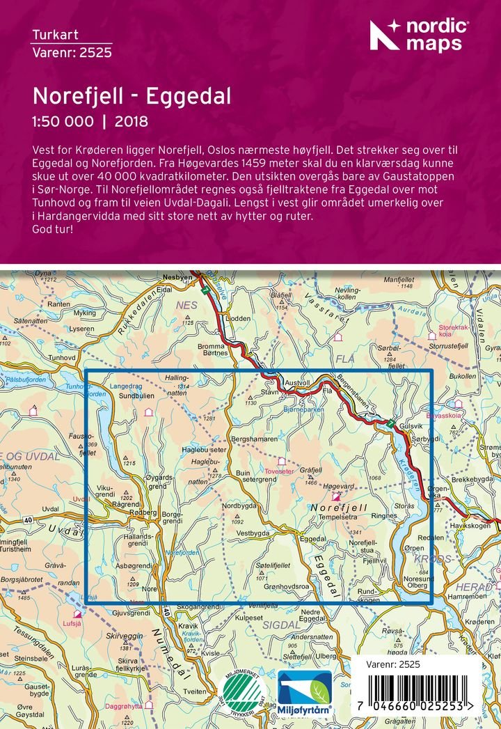 Norefjell-Eggedal DNT Turkart