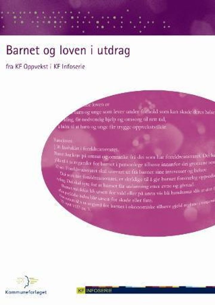 Barnet og loven i utdrag