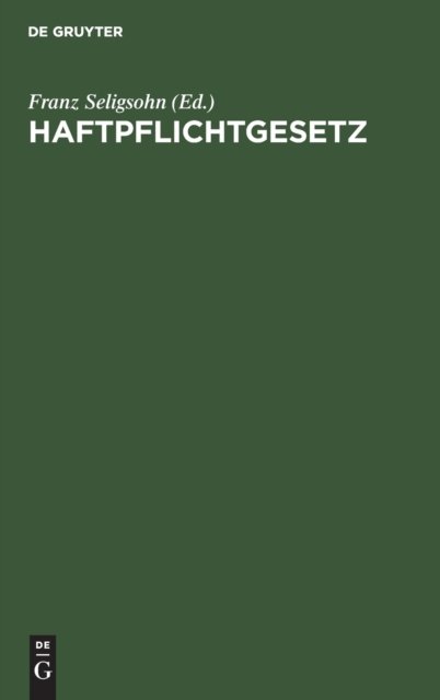 Haftpflichtgesetz