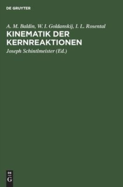 Kinematik Der Kernreaktionen