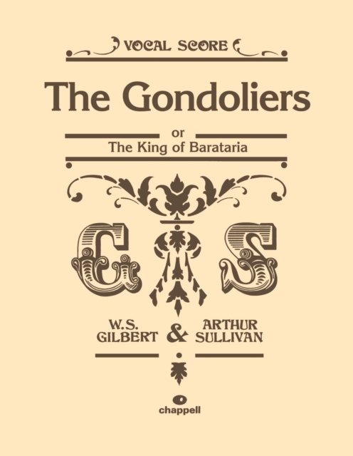 Gondoliers (Vocal Score)