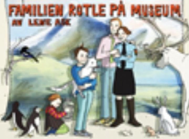 Familien Rotle på museum