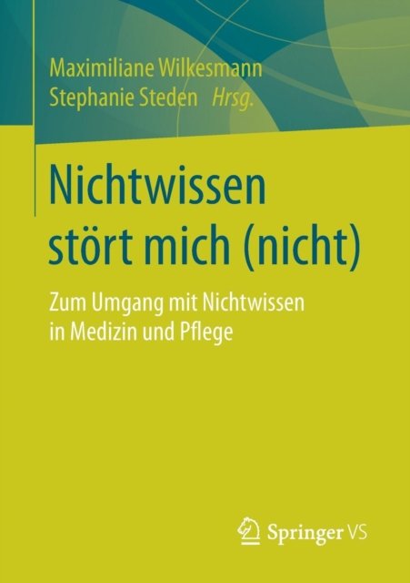 Nichtwissen stort mich (nicht)