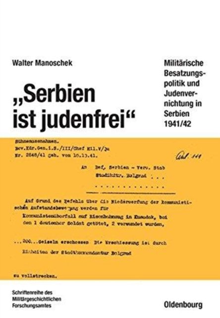 Serbien Ist Judenfrei