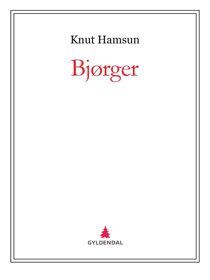 Bjørger