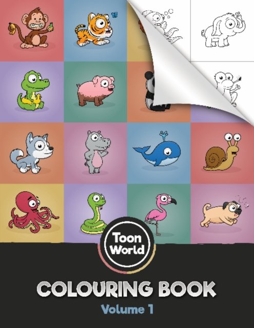 Toon World Colouring Book