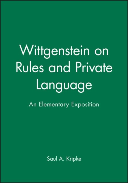 Wittgenstein Rules and Private