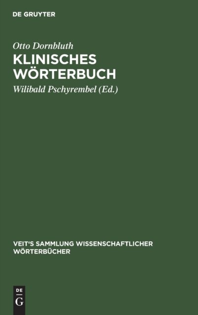 Klinisches Worterbuch