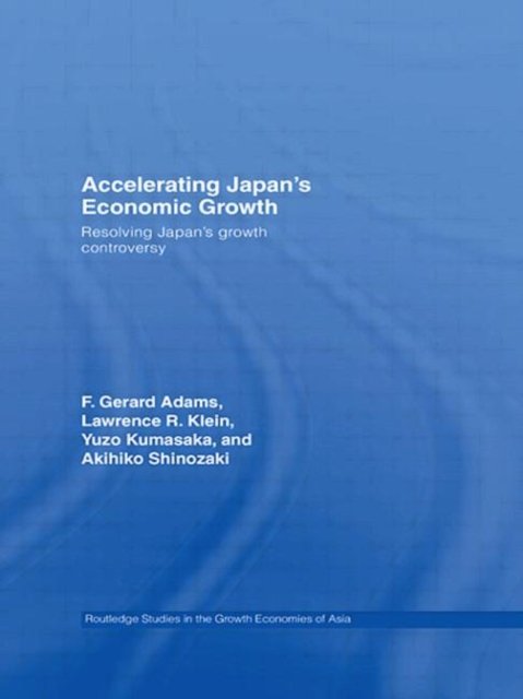 Accelerating Japan''s Economic Growth