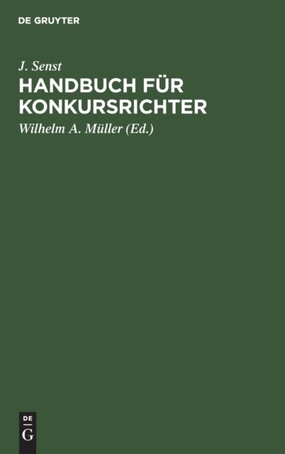 Handbuch Fur Konkursrichter
