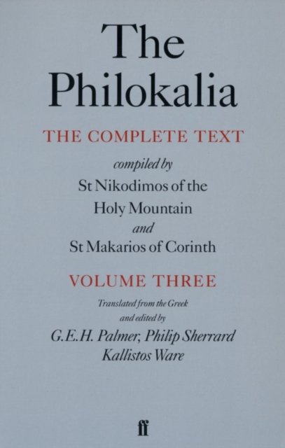 The Philokalia Vol 3