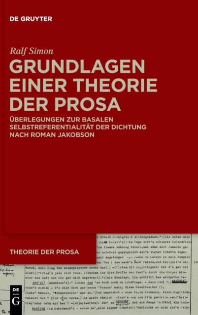 Grundlagen einer Theorie der Prosa