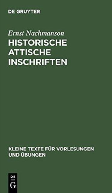 Historische attische Inschriften
