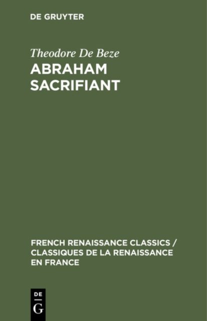 Abraham Sacrifiant