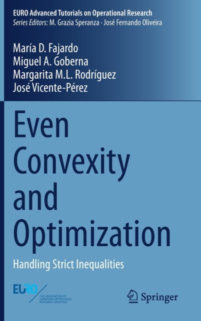 Even Convexity and Optimization