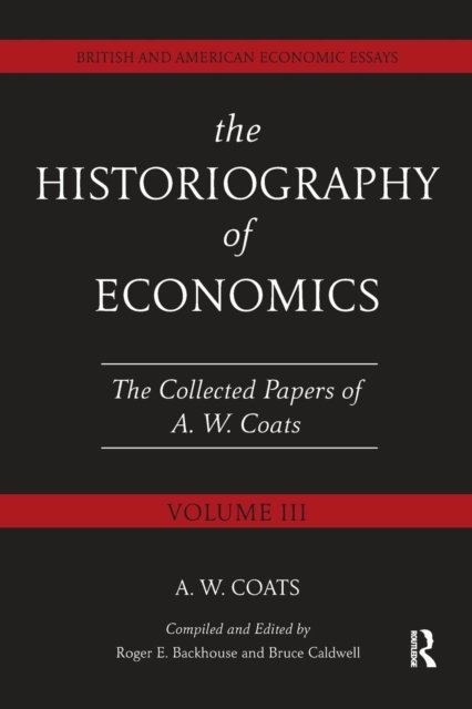 The Historiography of Economics