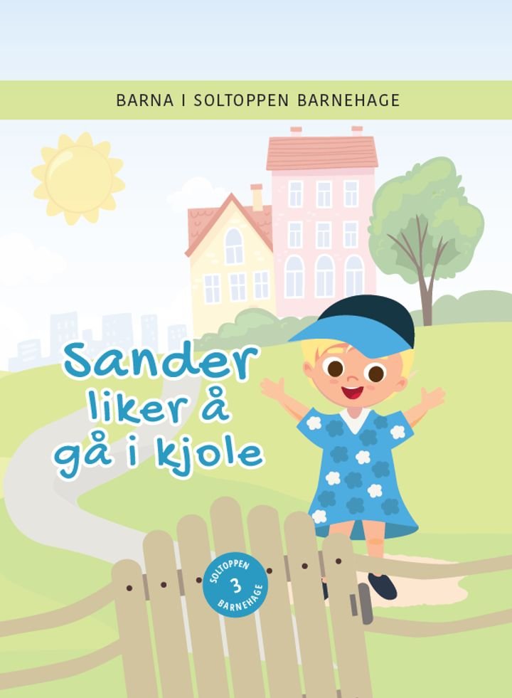 Sander liker å gå i kjole