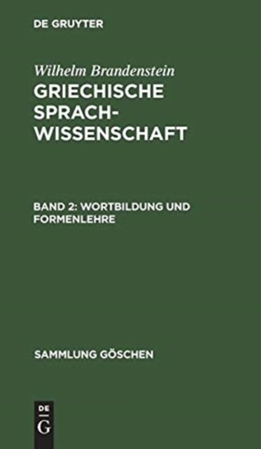 Wortbildung Und Formenlehre