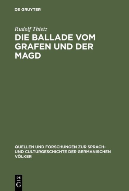 Ballade vom Grafen und der Magd