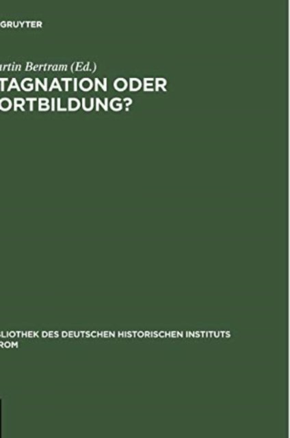 Stagnation Oder Fortbildung?