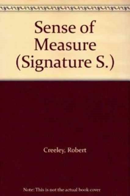 A Sense of Measure