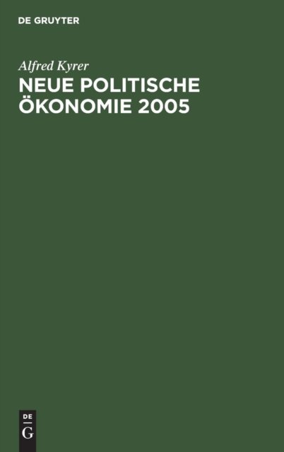 Neue Politische Ökonomie 2005