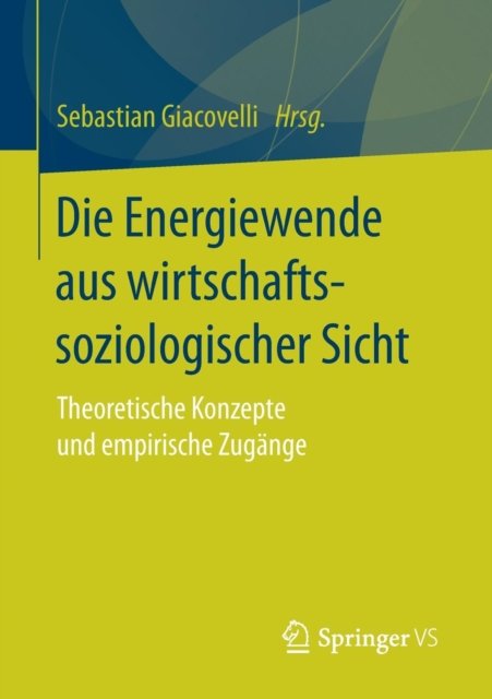 Die Energiewende aus wirtschaftssoziologischer Sicht