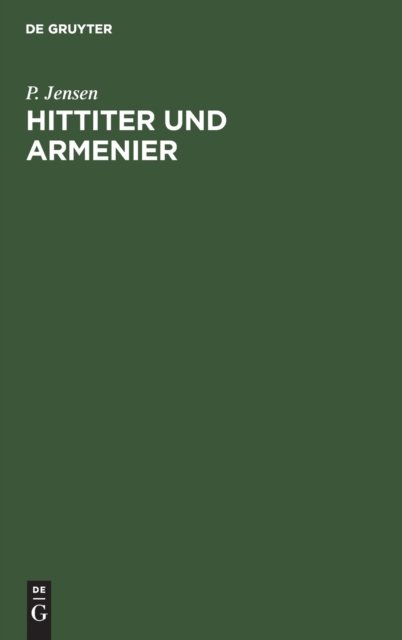 Hittiter Und Armenier