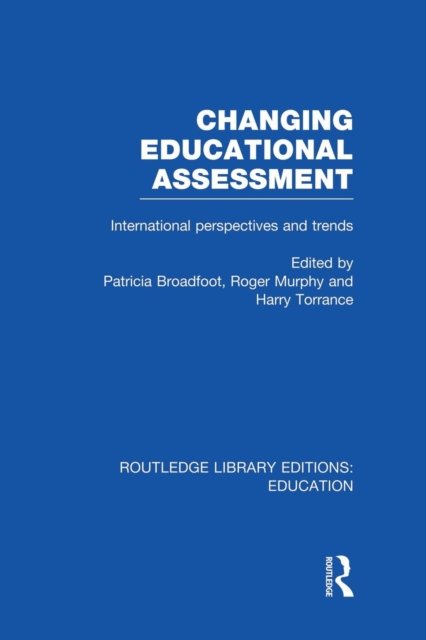 Changing Educational Assessment
