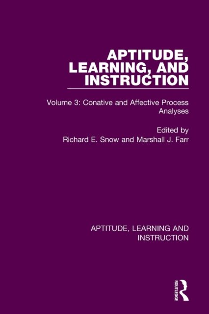 Conative and Affective Process Analyses