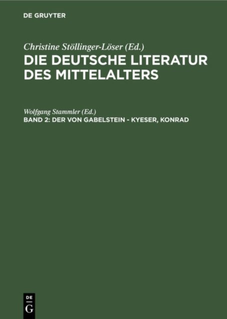Der Von Gabelstein - Kyeser, Konrad
