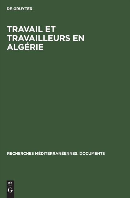Travail Et Travailleurs En Algerie