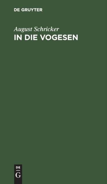 In Die Vogesen