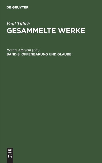 Offenbarung und Glaube
