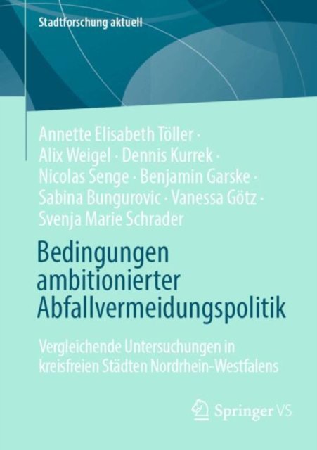 Bedingungen Ambitionierter Abfallvermeidungspolitik