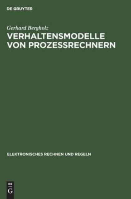 Verhaltensmodelle Von Prozessrechnern