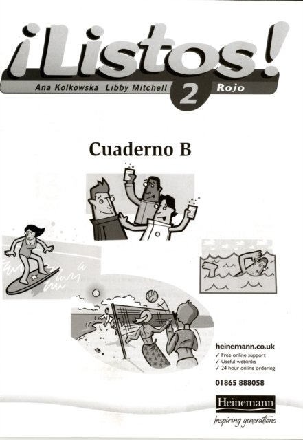 Listos! 2 Rojo Workbook (Pack of 8)