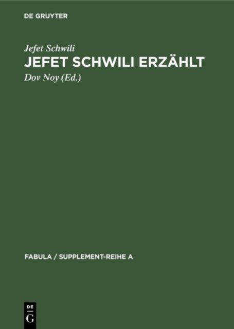 Jefet Schwili erzahlt