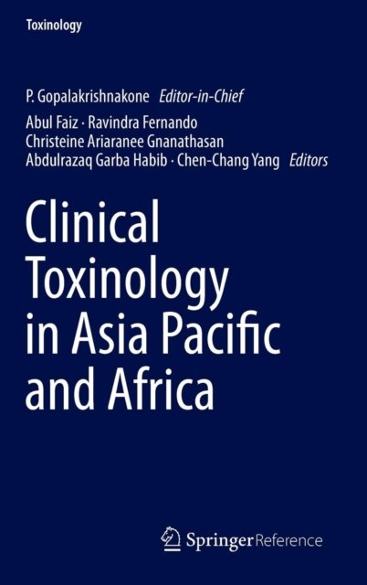 Clinical Toxinology in Asia Pacific and Africa