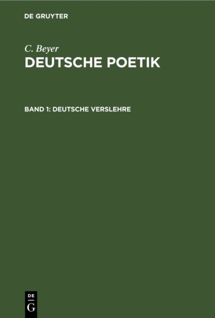 Deutsche Verslehre