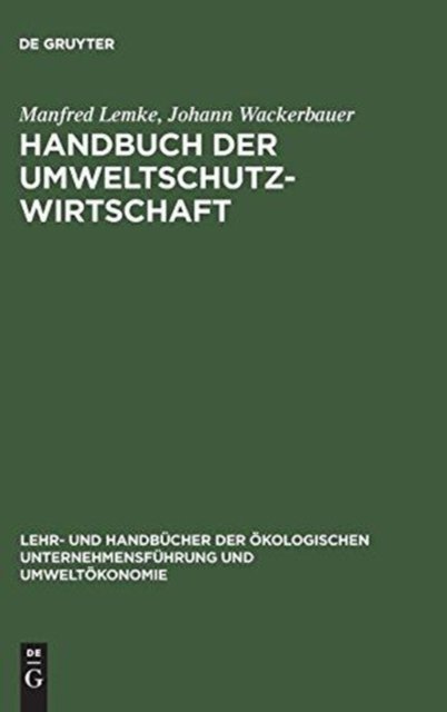 Handbuch der Umweltschutzwirtschaft