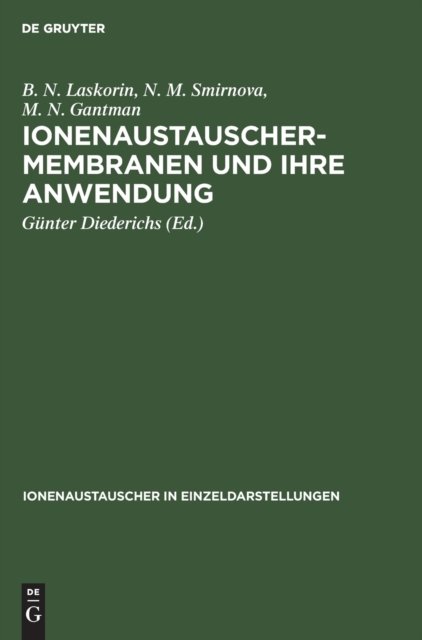 Ionenaustauschermembranen Und Ihre Anwendung