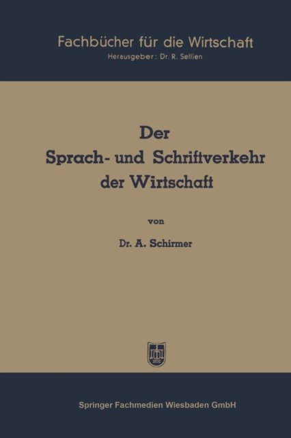 Der Sprach- und Schriftverkehr der Wirtschaft