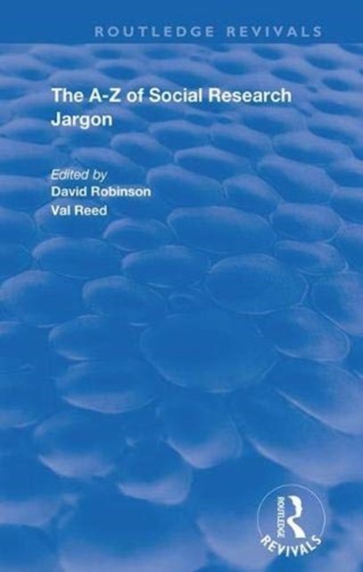 The A-z of Social Research Jargon