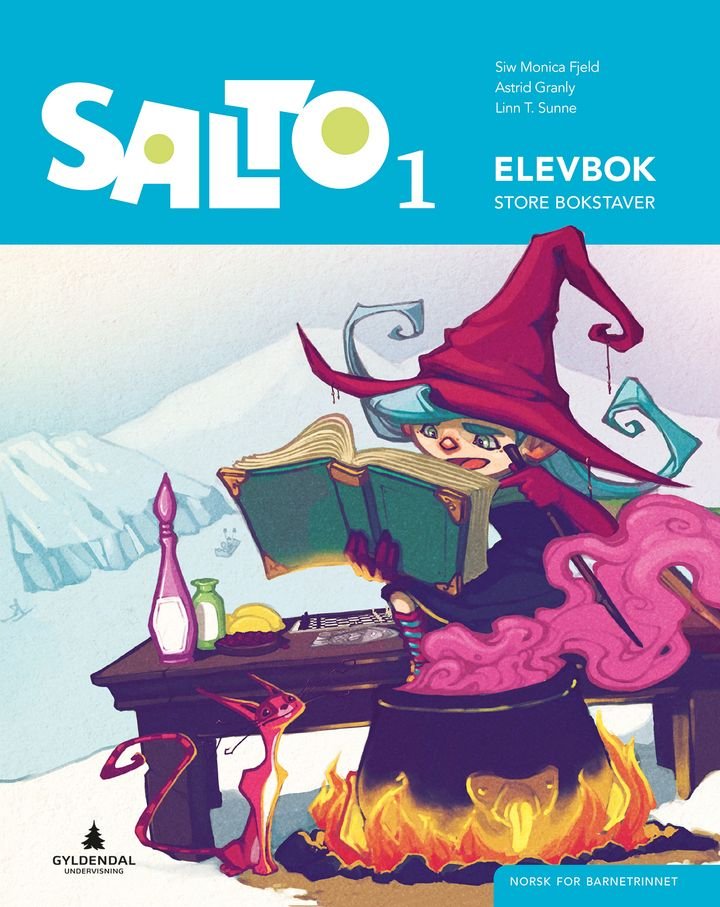 Salto 1 - Elevbok : store bokstaver : norsk for barnetrinnet