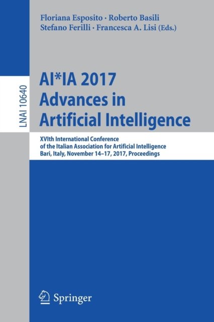 AI*IA 2017 Advances in Artificial Intelligence