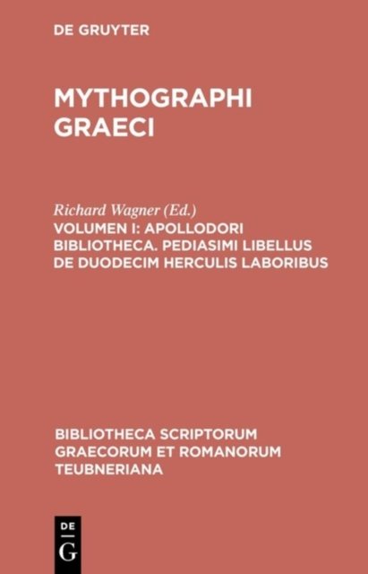 Mythographi Graeci, Vol. I CB